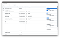 Screenshot der Monatsansicht